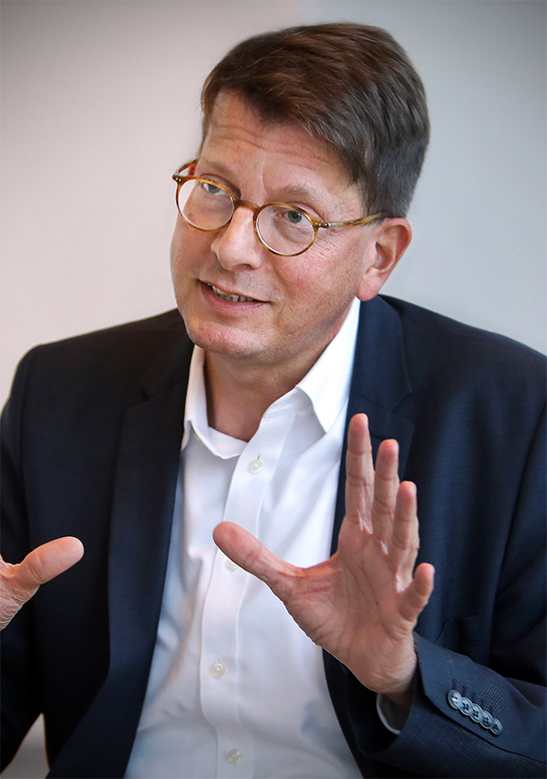 Moritz Döbler, Chefredakteur der Rheinischen Post - Gesichter der Demokratie